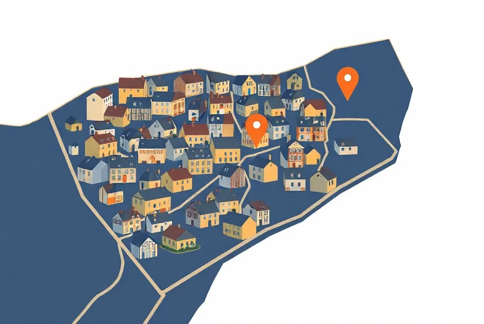 Carte du secteur d'intervention autour de Saint-Cyr-sur-Loire (37540)